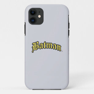Coque Case-Mate Pour iPhone Batman   Yellow Black Outline logo