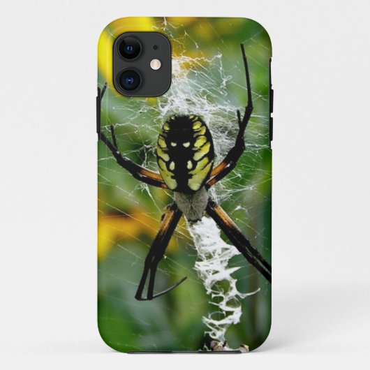 Coque Case-Mate Pour iPhone Big Yellow Spider iPhone 5 Coque (Dos)
