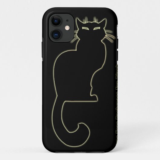 Coque Case-Mate Pour iPhone Black Cat iPhone 5 Coque Amoureux des chats Coque  (Dos)
