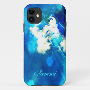 Coque Case-Mate Pour iPhone Blue Sky Sparkle iPhone 5 coque *Personnalisez*