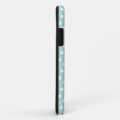 Coque Case-Mate Pour iPhone Blue & White Polka Dot iPhone 5 Coque (Dos/Droite)