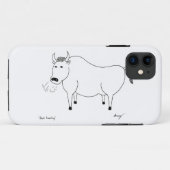 Coque Case-Mate Pour iPhone Bull Folk Art iPhone 5 Coque (Dos (Horizontal))