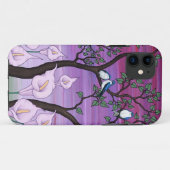 Coque Case-Mate Pour iPhone "calla lis & hirondelles d'arbre" iphone 5 coque (Dos (Horizontal))