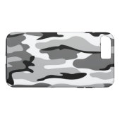Coque Case-Mate Pour iPhone Camouflage gris et noir iPhone 7 Coque (Dos (Horizontal))