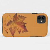 Coque Case-Mate Pour iPhone Canada IPhone 5 Coque Canada Automne Maple Leaf Co (Dos (Horizontal))