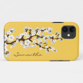 Coque Case-Mate Pour iPhone Cherry Blossoms iPhone 5 Coque-Mate Coque (jaune) (Dos (Horizontal))