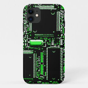 Coque Case-Mate Pour iPhone Circuit vert 2 coque iphone