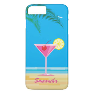 Coque Case-Mate Pour iPhone Cocktail tropical et Beach iPhone 7 Plus Coque