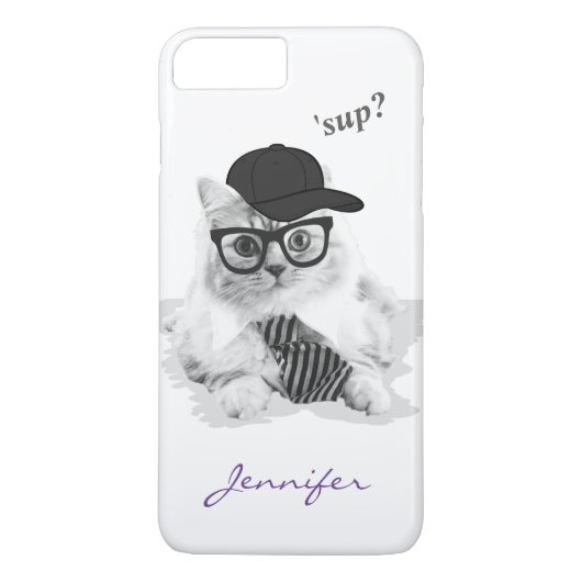 Coque Case-Mate Pour iPhone Cool Cat Coque-Mate iPhone 7 Coque (Dos)