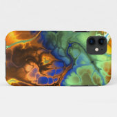 Coque Case-Mate Pour iPhone Coque Flaming Fractal iPhone 5/5S (Dos (Horizontal))