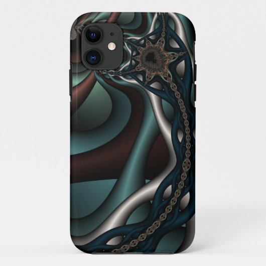 Coque Case-Mate Pour iPhone Coque fractal de réaction chaînée pour iphone4 (Dos)