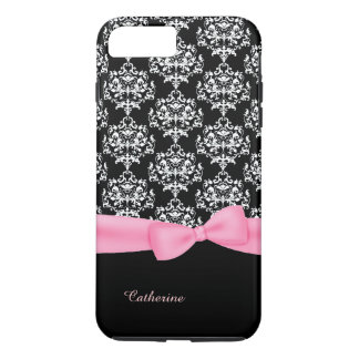 Coque Case-Mate Pour iPhone coque Girly Black & White Damask iPhone 7 Plus
