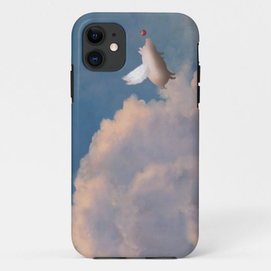 Coque Case-Mate Pour iPhone coque iphone cochon volant (Dos)