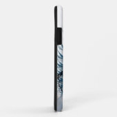 Coque Case-Mate Pour iPhone Coque iphone d'art de fractale : Vagues de mer (Dos/Droite)