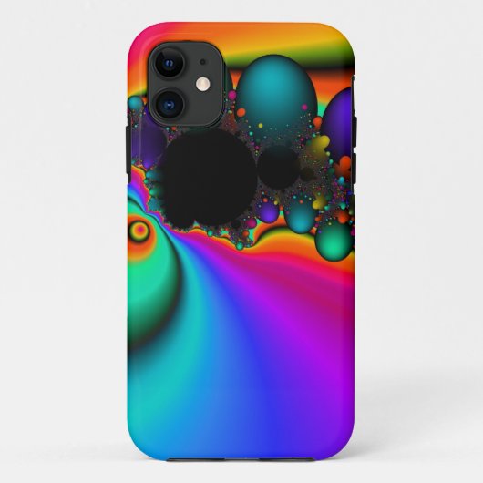 Coque Case-Mate Pour iPhone Coque iphone d'art Rainbow Bubble (Dos)