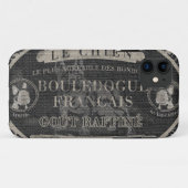 Coque Case-Mate Pour iPhone Coque iphone de bouledogue français (Dos (Horizontal))