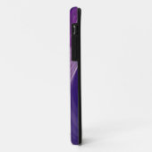 Coque Case-Mate Pour iPhone Coque iphone de conception abstraite violet (Dos/Gauche)