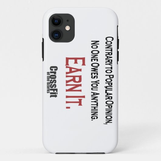 Coque Case-Mate Pour iPhone Coque iphone de CrossFit (Dos)