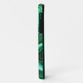 Coque Case-Mate Pour iPhone Coque iphone de motif de malachite (Dos/Gauche)