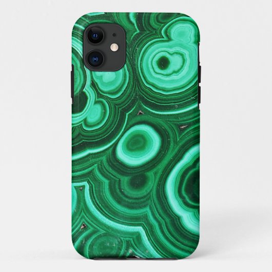 Coque Case-Mate Pour iPhone Coque iphone de motif de malachite (Dos)