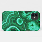 Coque Case-Mate Pour iPhone Coque iphone de motif de malachite (Dos (Horizontal))