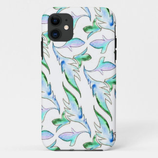 Coque Case-Mate Pour iPhone Coque iphone de motif d'Ikat d'aquarelle