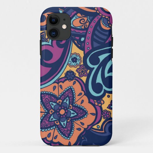 Coque Case-Mate Pour iPhone Coque iphone floral de gloire de matin (Dos)