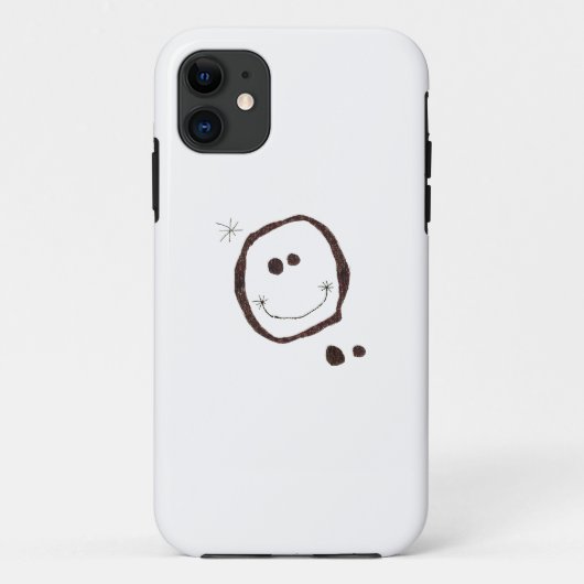 Coque Case-Mate Pour iPhone coque iphone heureux de visage de miro de Joan (Dos)
