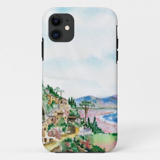 Coque Case-Mate Pour iPhone Coque iphone italien de paysage (Dos)