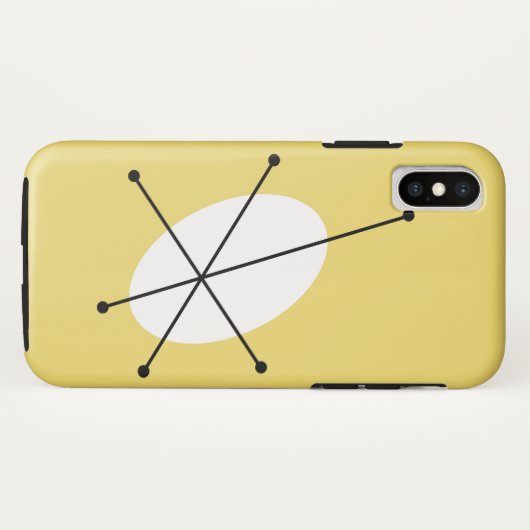 Coque Case-Mate Pour iPhone Coque iphone jaune éblouissant (Dos (Horizontal))