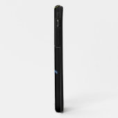 Coque Case-Mate Pour iPhone Coque iphone noir de Gundam (Dos/Gauche)