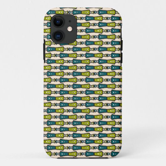 Coque Case-Mate Pour iPhone Coque Tribale iPhone 5/5s Vert Turquoise Noir Crèm (Dos)