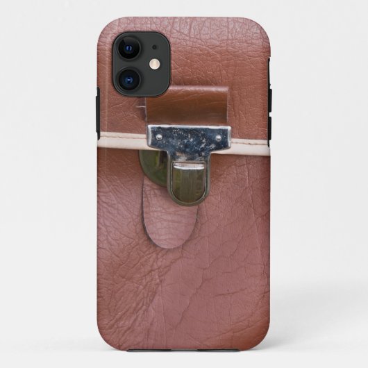Coque Case-Mate Pour iPhone Cuir Brown iPhone 5 coque (Dos)