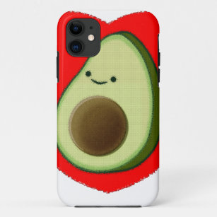 Coque Case-Mate Pour iPhone Cute Avocado Dans Le Coeur Rouge