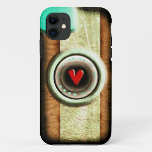 Coque Case-Mate Pour iPhone Effet Bois Ancien Coque iPhone 5/ iPhone 5S Camera