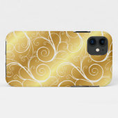 Coque Case-Mate Pour iPhone Élégant coque iphone d'or (Dos (Horizontal))