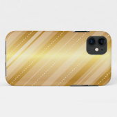Coque Case-Mate Pour iPhone Élégant coque iphone Gold Stripe (Dos (Horizontal))