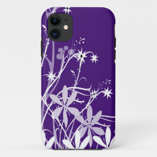 Coque Case-Mate Pour iPhone Fleurs à ressort violet iphone 5 Coque dur