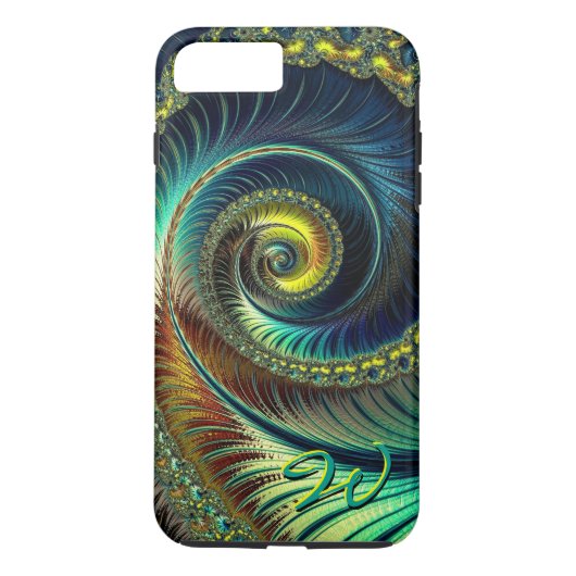 Coque Case-Mate Pour iPhone Fractal Art 42 iPhone 7 Coque (Dos)