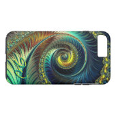 Coque Case-Mate Pour iPhone Fractal Art 42 iPhone 7 Coque (Dos (Horizontal))