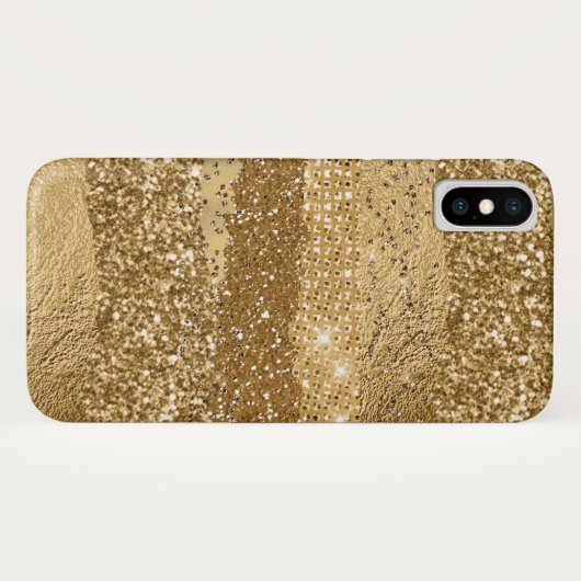 Coque Case-Mate Pour iPhone Golden Glam iPhone X Coque (Dos (Horizontal))