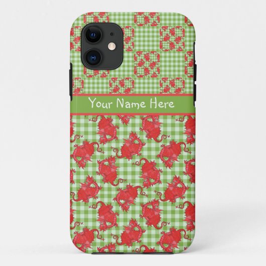 Coque Case-Mate Pour iPhone iPhone 5/5s Xtreme Coque à personnaliser : Red Dra (Dos)