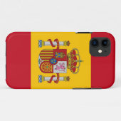 Coque Case-Mate Pour iPhone IPhone 5 Coque avec drapeau d'Espagne (Dos (Horizontal))