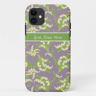 Coque Case-Mate Pour iPhone iPhone 5 Coque-Mate coque Lilies de la Vallée Mauv