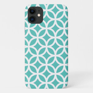 Coque Case-Mate Pour iPhone iPhone géométrique Turquoise, Plus et coque Pro