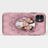 Coque Case-Mate Pour iPhone Iphone photo vintage rose personnalisé 5 coque (Dos (Horizontal))