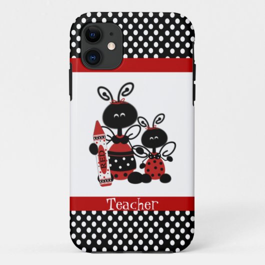 Coque Case-Mate Pour iPhone Ladybugs Enseignant iPhone 5 Coque (Dos)