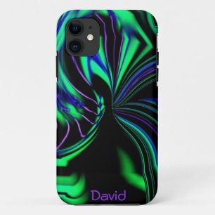 Coque Case-Mate Pour iPhone Neon Alien Aura iPhone 5 Coque *Personnaliser*