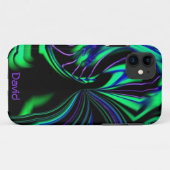 Coque Case-Mate Pour iPhone Neon Alien Aura iPhone 5 Coque *Personnaliser* (Dos (Horizontal))