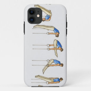 Coque Case-Mate Pour iPhone Ordre des illustrations montrant le gymnaste